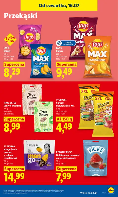 Lidl - gazetka promocyjna Oferta od czwartku od czwartku 16.07 do soboty 18.07 - strona 81