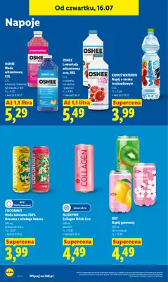 Lidl - gazetka promocyjna Oferta od czwartku od czwartku 16.07 do soboty 18.07 - strona 72