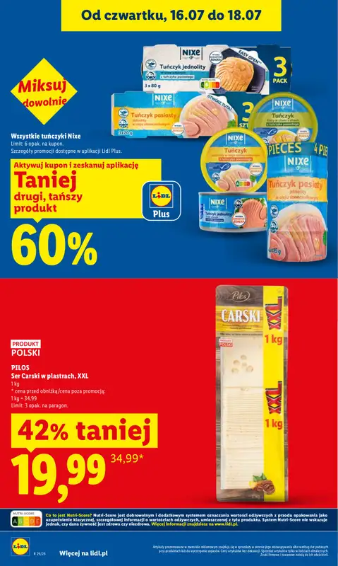 Lidl - gazetka promocyjna Oferta od czwartku od czwartku 16.07 do soboty 18.07 - strona 8
