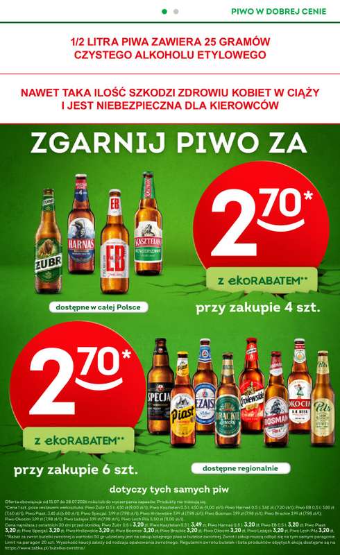 Żabka - gazetka promocyjna Gazetka od środy 15.07 do wtorku 28.07 - strona 52