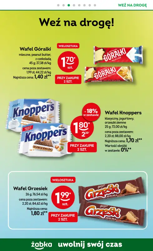 Żabka - gazetka promocyjna Gazetka od środy 15.07 do wtorku 28.07 - strona 64