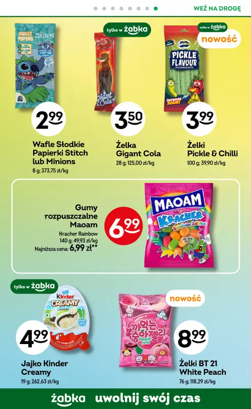 Żabka - gazetka promocyjna Gazetka od środy 15.07 do wtorku 28.07 - strona 69