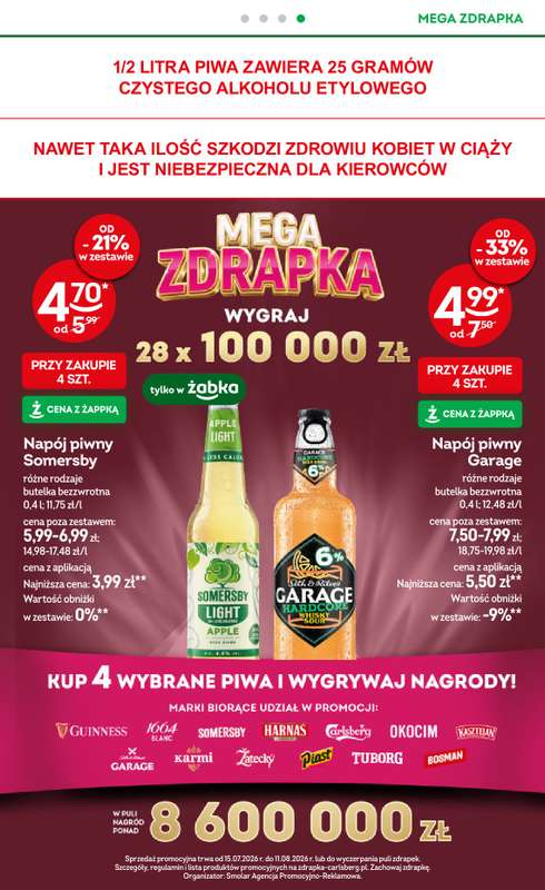 Żabka - gazetka promocyjna Gazetka od środy 15.07 do wtorku 28.07 - strona 19