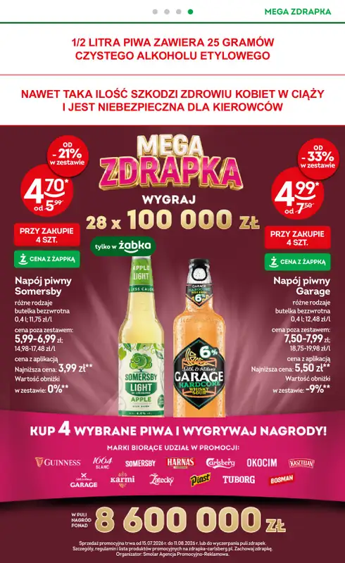 Żabka - gazetka promocyjna Gazetka od środy 15.07 do wtorku 28.07 - strona 19