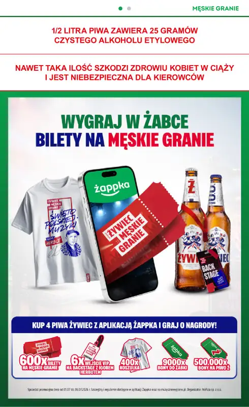 Żabka - gazetka promocyjna Gazetka od środy 15.07 do wtorku 28.07 - strona 14