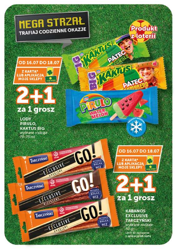 Groszek - gazetka promocyjna Gazetka Market  do środy 22.07 - strona 10