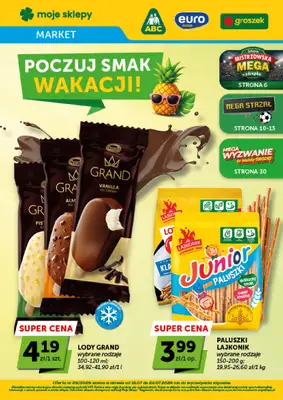 Euro Sklep - gazetka promocyjna Gazetka Market  do środy 22.07