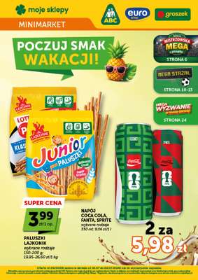 Groszek - gazetka promocyjna Gazetka Minimarket  do środy 22.07