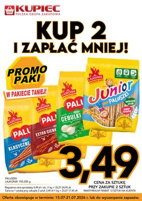 Kupiec - gazetka promocyjna Promopaki od środy 15.07 do wtorku 21.07 - strona 7