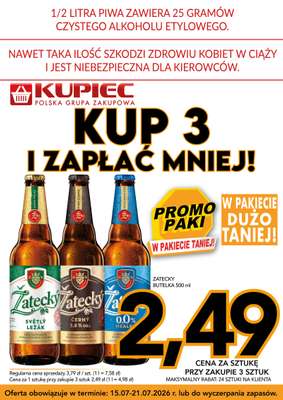 Kupiec - gazetka promocyjna Promopaki od środy 15.07 do wtorku 21.07 - strona 10