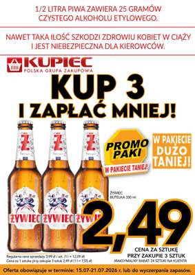 Kupiec - gazetka promocyjna Promopaki od środy 15.07 do wtorku 21.07 - strona 11