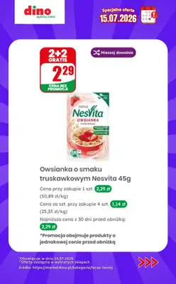 Dino - gazetka promocyjna Specjalna oferta na 15.07.2026 - promocje spoza gazetki od środy 15.07 do środy 15.07 - strona 8