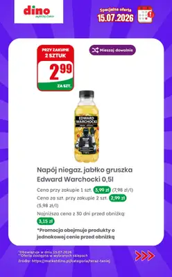 Dino - gazetka promocyjna Specjalna oferta na 15.07.2026 - promocje spoza gazetki od środy 15.07 do środy 15.07 - strona 3