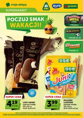 ABC - gazetka promocyjna Gazetka Supermarket  do środy 22.07