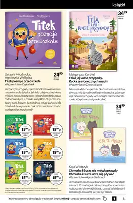 Empik - gazetka promocyjna Tom kultury: książki od środy 15.07 do wtorku 28.07 - strona 31