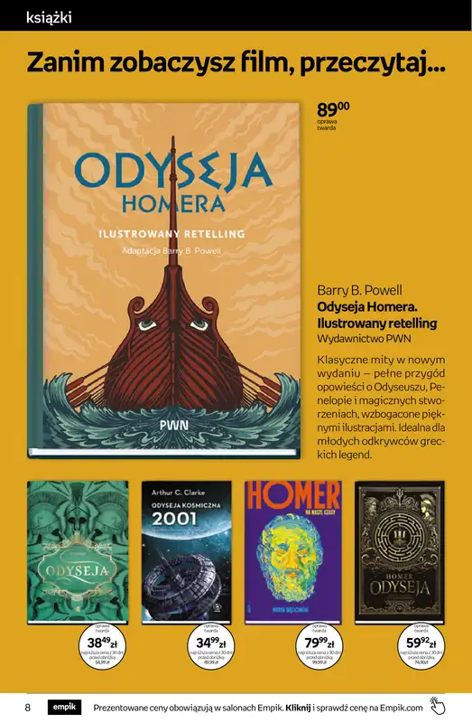 Empik - gazetka promocyjna Tom kultury: książki od środy 15.07 do wtorku 28.07 - strona 8