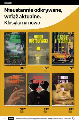 Empik - gazetka promocyjna Tom kultury: książki od środy 15.07 do wtorku 28.07 - strona 12