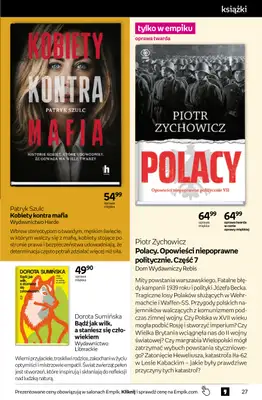 Empik - gazetka promocyjna Tom kultury: książki od środy 15.07 do wtorku 28.07 - strona 27