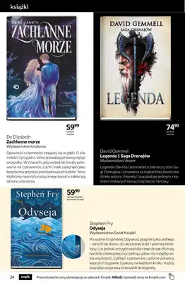 Empik - gazetka promocyjna Tom kultury: książki od środy 15.07 do wtorku 28.07 - strona 24