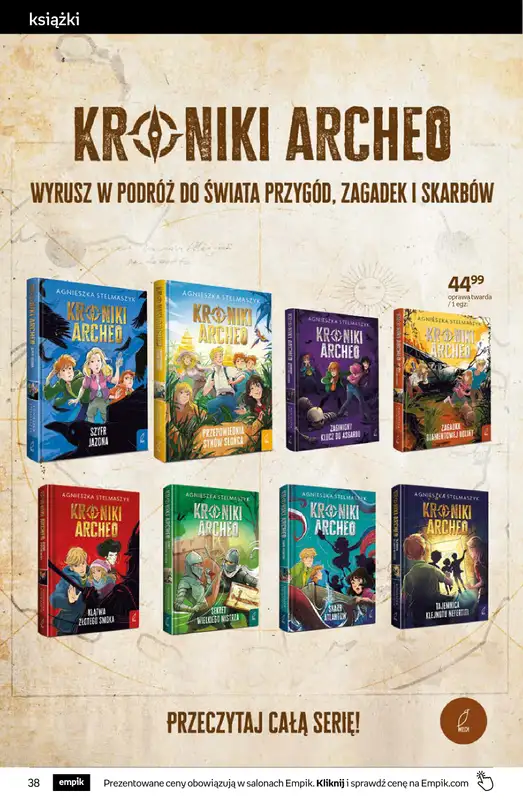 Empik - gazetka promocyjna Tom kultury: książki od środy 15.07 do wtorku 28.07 - strona 38