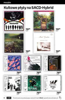 Empik - gazetka promocyjna Tom kultury: muzyka od środy 15.07 do wtorku 28.07 - strona 11