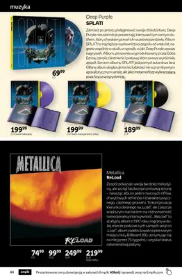 Empik - gazetka promocyjna Tom kultury: muzyka od środy 15.07 do wtorku 28.07 - strona 7