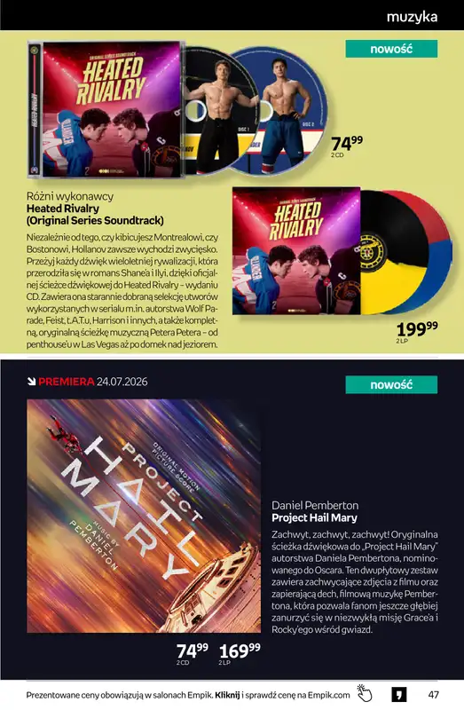 Empik - gazetka promocyjna Tom kultury: muzyka od środy 15.07 do wtorku 28.07 - strona 10