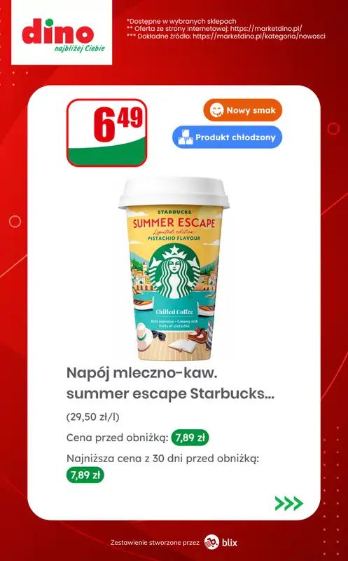 Dino - gazetka promocyjna Nowości w Dino! od środy 15.07  - strona 3