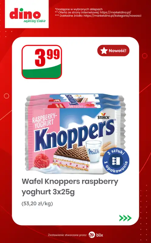 Dino - gazetka promocyjna Nowości w Dino! od środy 15.07  - strona 6