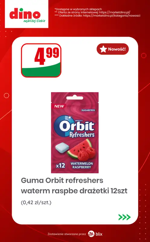 Dino - gazetka promocyjna Nowości w Dino! od środy 15.07  - strona 7