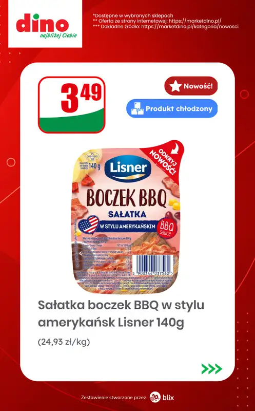 Dino - gazetka promocyjna Nowości w Dino! od środy 15.07  - strona 9