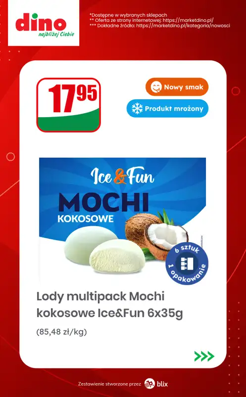 Dino - gazetka promocyjna Nowości w Dino! od środy 15.07  - strona 4