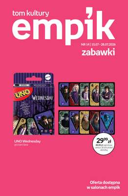 Empik - gazetka promocyjna Tom kultury: zabawki od środy 15.07 do wtorku 28.07