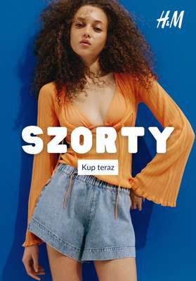 H&M - gazetka promocyjna Szorty damskie od 54,99 PLN od środy 15.07 