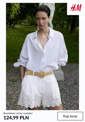 H&M - gazetka promocyjna Szorty damskie od 54,99 PLN od środy 15.07  - strona 5