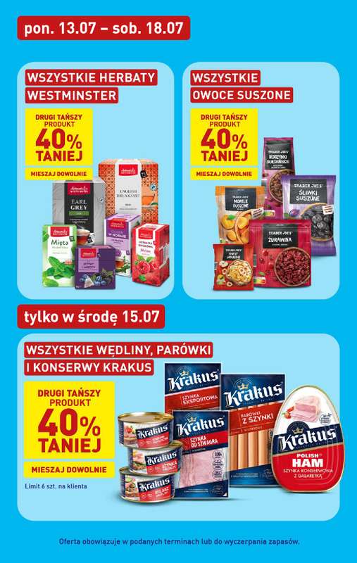 Aldi - gazetka promocyjna Weekend super cen w Aldi! od czwartku 16.07 do soboty 18.07 - strona 9
