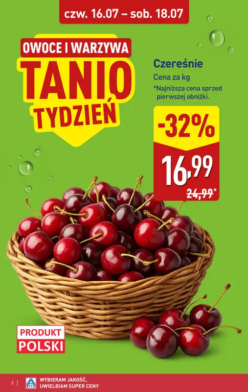 Aldi - gazetka promocyjna Weekend super cen w Aldi! od czwartku 16.07 do soboty 18.07 - strona 2