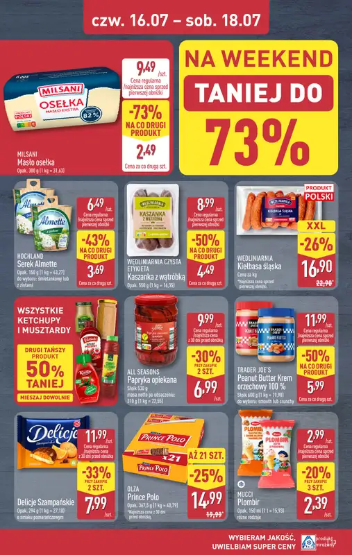Aldi - gazetka promocyjna Weekend super cen w Aldi! od czwartku 16.07 do soboty 18.07 - strona 13