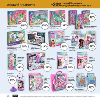 Empik - gazetka promocyjna Witaj w klubie wzorowo przygotowanych od środy 15.07 do wtorku 28.07 - strona 28