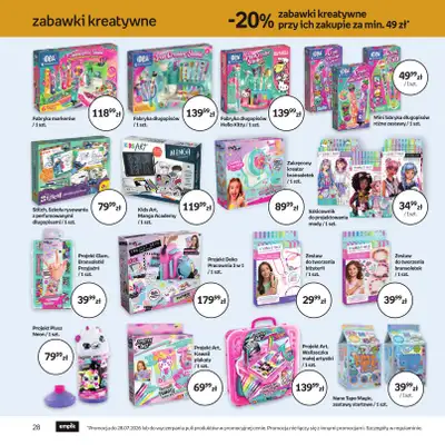 Empik - gazetka promocyjna Witaj w klubie wzorowo przygotowanych od środy 15.07 do wtorku 28.07 - strona 28