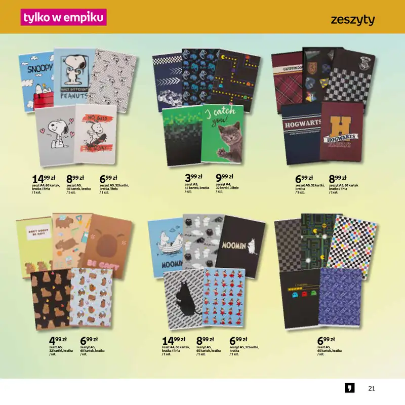 Empik - gazetka promocyjna Witaj w klubie wzorowo przygotowanych od środy 15.07 do wtorku 28.07 - strona 21