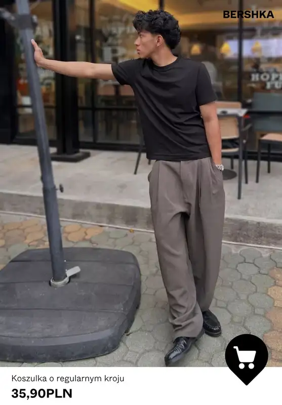 Bershka - gazetka promocyjna Męskie koszulki od 29,90 PLN od środy 15.07  - strona 4