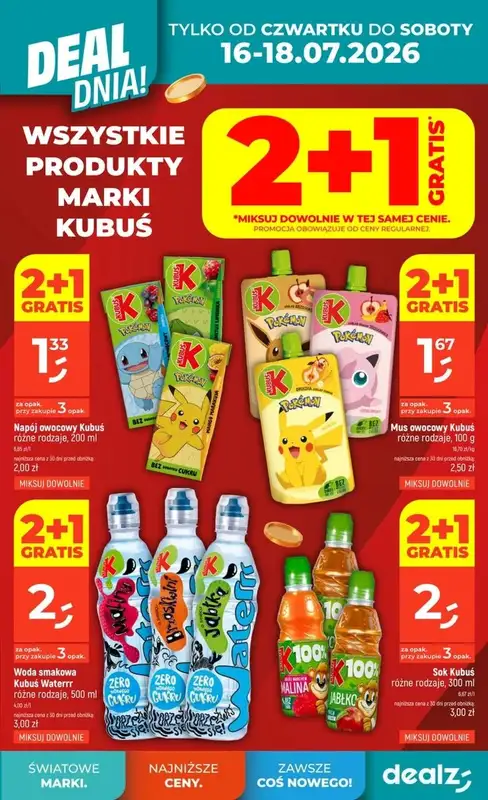 Dealz - gazetka promocyjna Make a Dealz! od czwartku 16.07 do środy 22.07 - strona 3