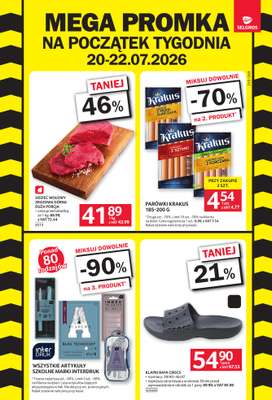 Selgros - gazetka promocyjna Mega promka od poniedziałku 20.07 do środy 22.07
