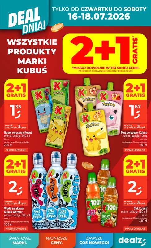 Dealz - gazetka promocyjna Deal dnia!  do środy 22.07 - strona 3