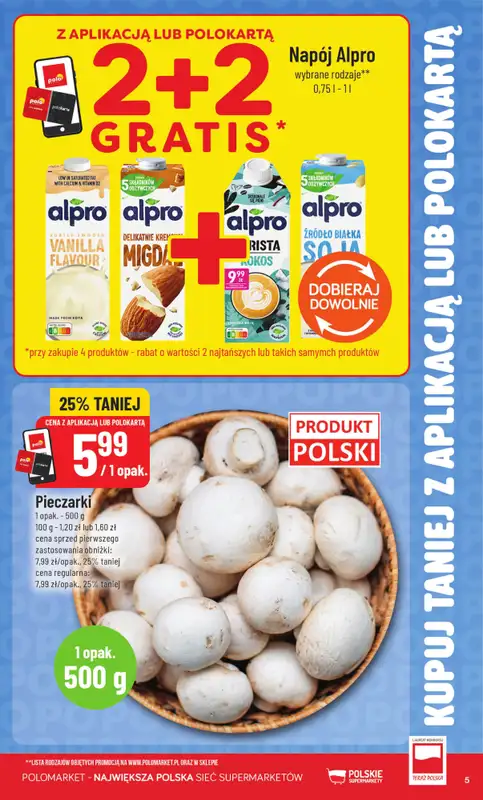 POLOmarket - gazetka promocyjna Kupuj taniej z POLOkartą od środy 15.07 do wtorku 21.07 - strona 5