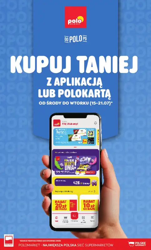 POLOmarket - gazetka promocyjna Kupuj taniej z POLOkartą  
