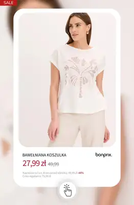 bonprix - gazetka promocyjna 15% rabatu + darmowa dostawa z InPost! od środy 15.07 do niedzieli 19.07 - strona 9
