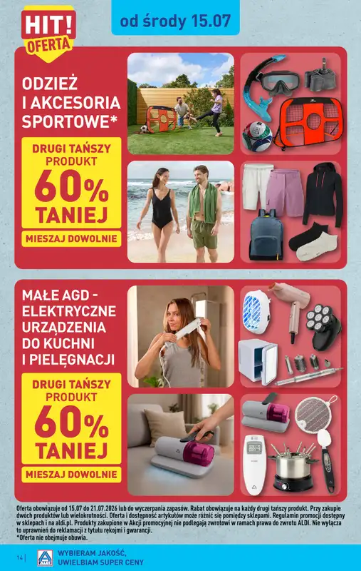 Aldi - gazetka promocyjna Pełny katalog! od poniedziałku 13.07 do soboty 18.07 - strona 28