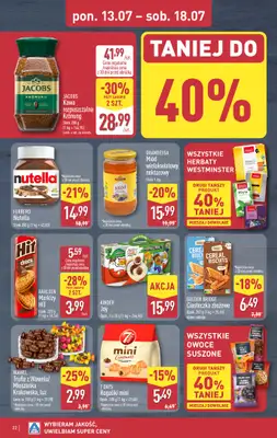 Aldi - gazetka promocyjna Pełny katalog! od poniedziałku 13.07 do soboty 18.07 - strona 22